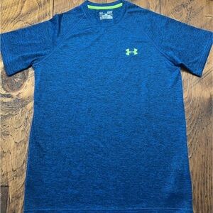 Under Armour Blue Short Sleeve Athletic T-Shirt